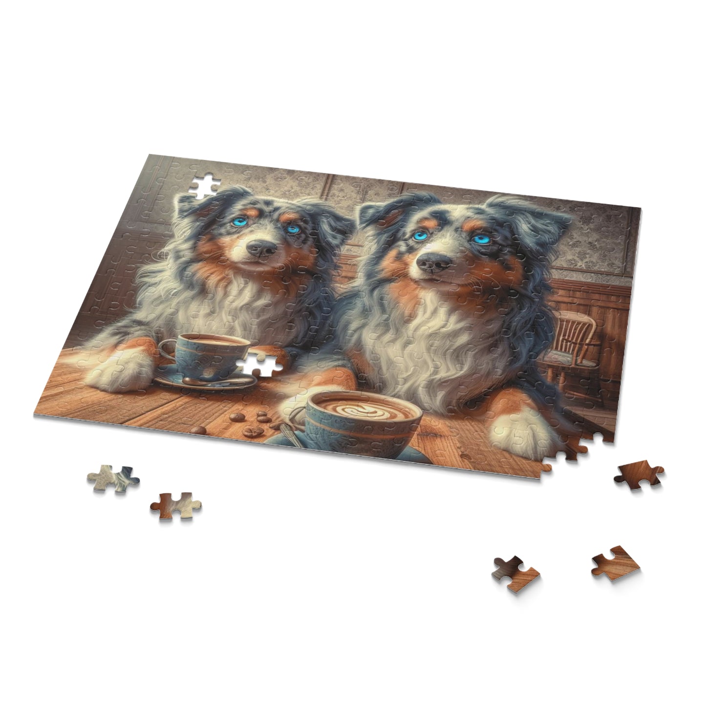 Aussie Drinking Coffee Puzzle (120, 252, 500-Piece)