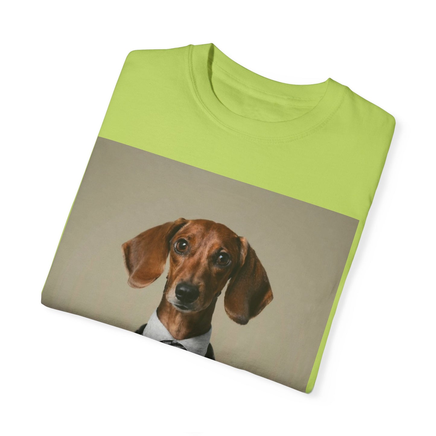 Dachshund Dog Unisex Garment-Dyed T-shirt