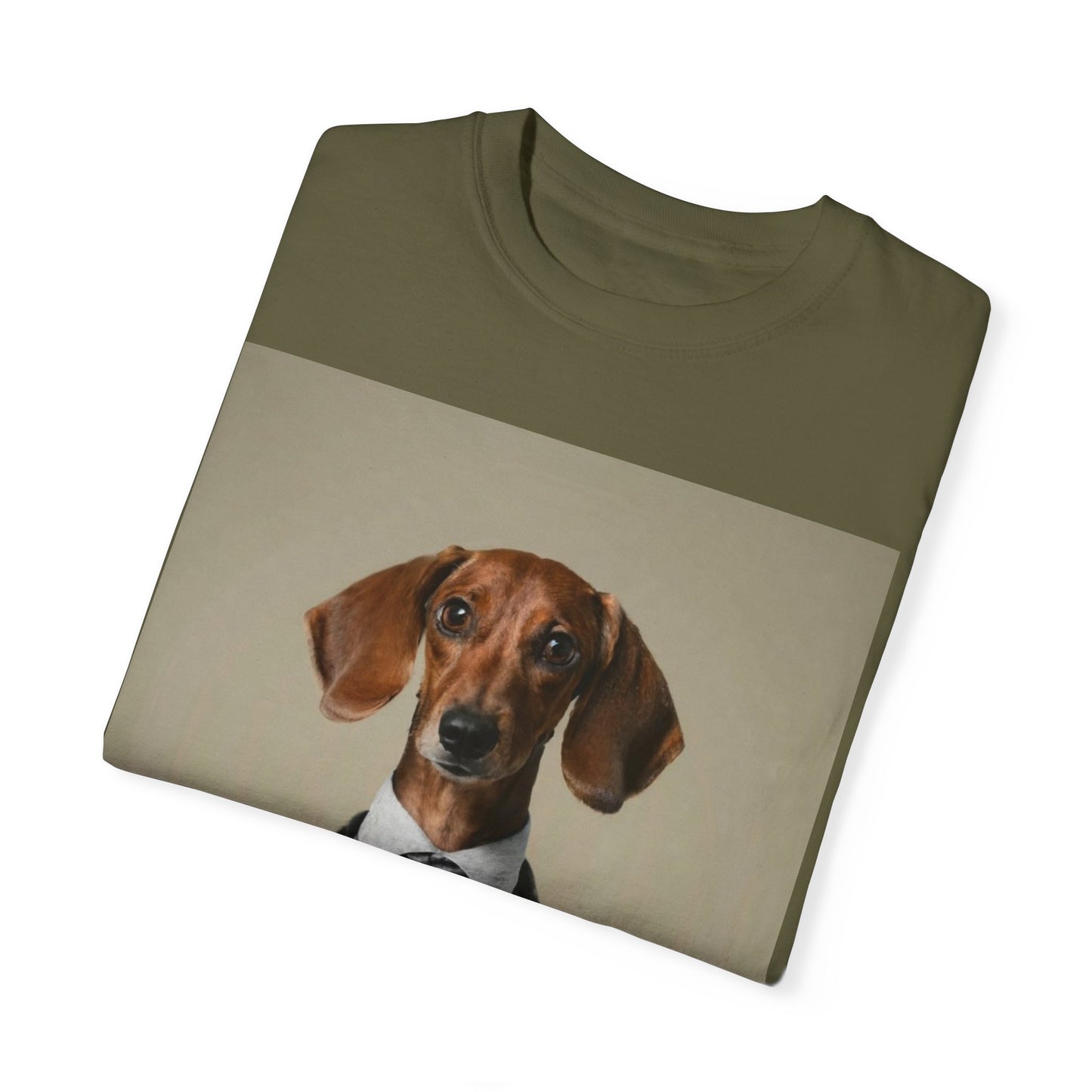 Dachshund Dog Unisex Garment-Dyed T-shirt