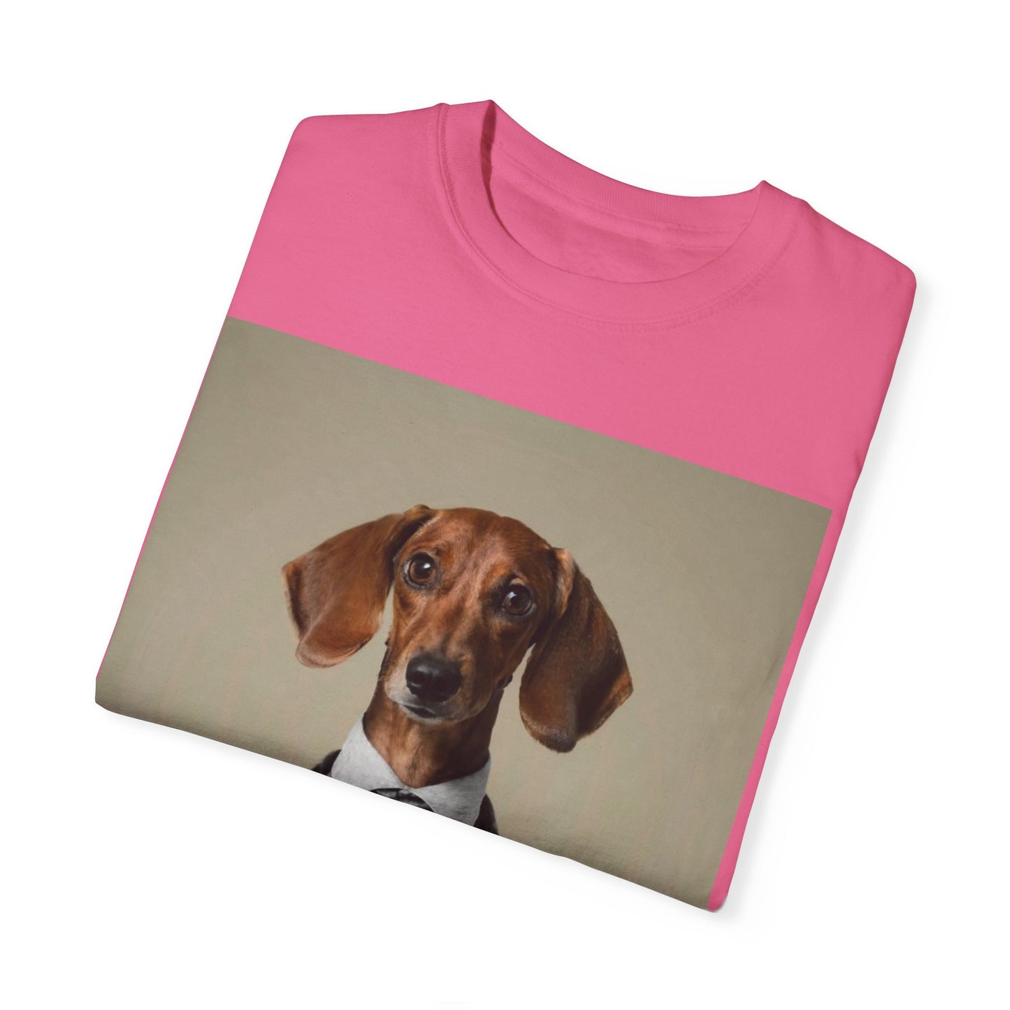 Dachshund Dog Unisex Garment-Dyed T-shirt