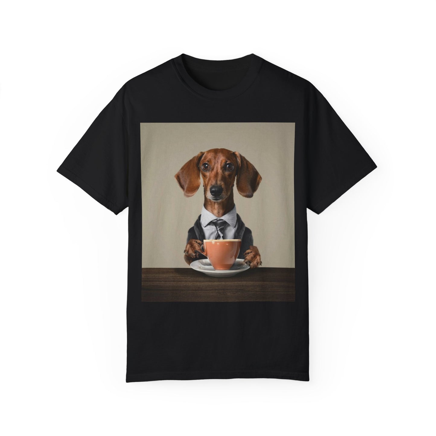 Dachshund Dog Unisex Garment-Dyed T-shirt