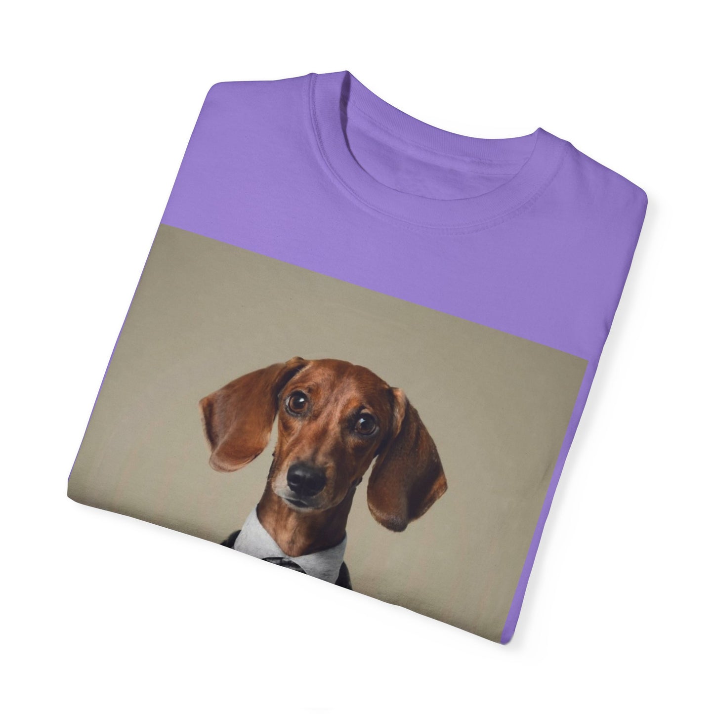 Dachshund Dog Unisex Garment-Dyed T-shirt