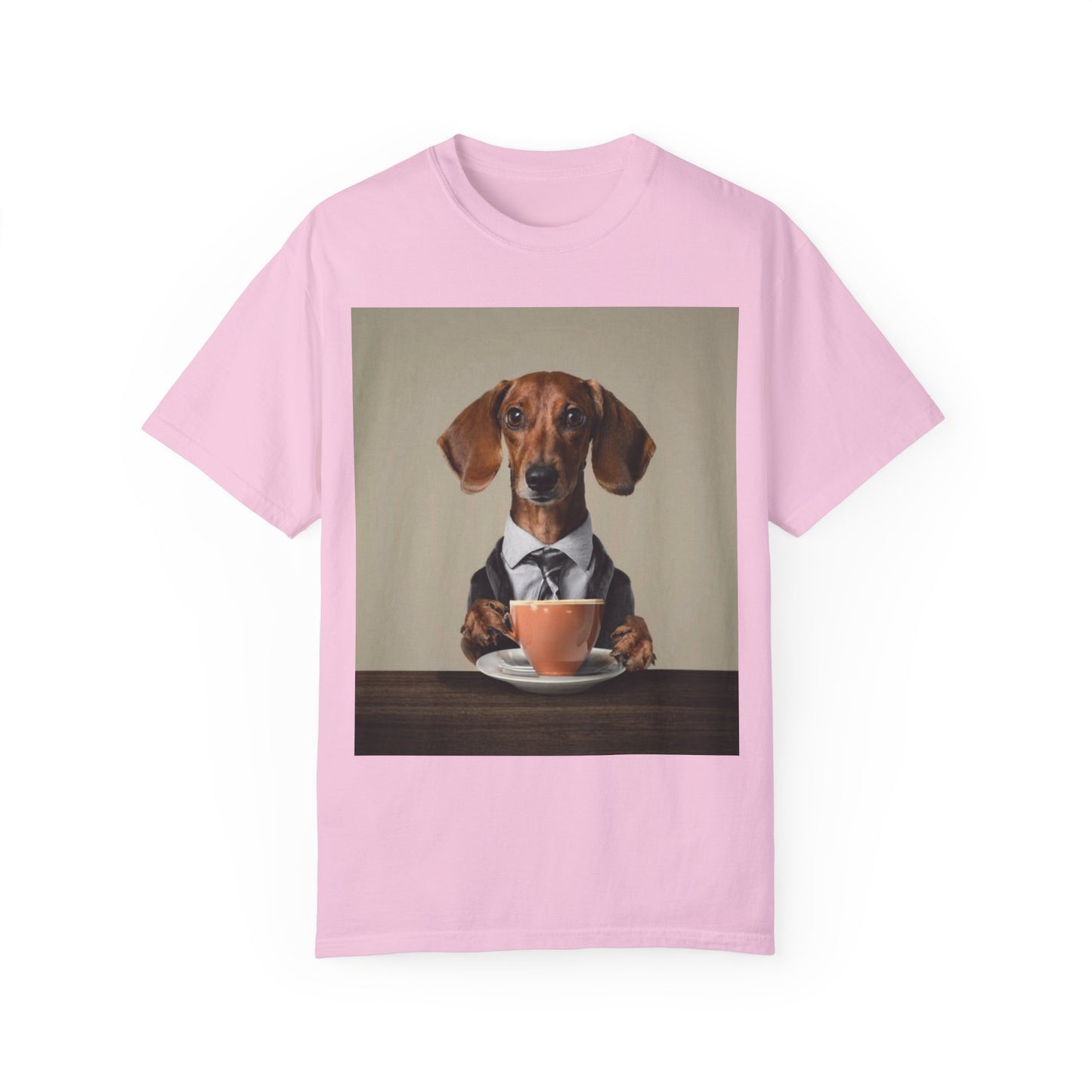 Dachshund Dog Unisex Garment-Dyed T-shirt