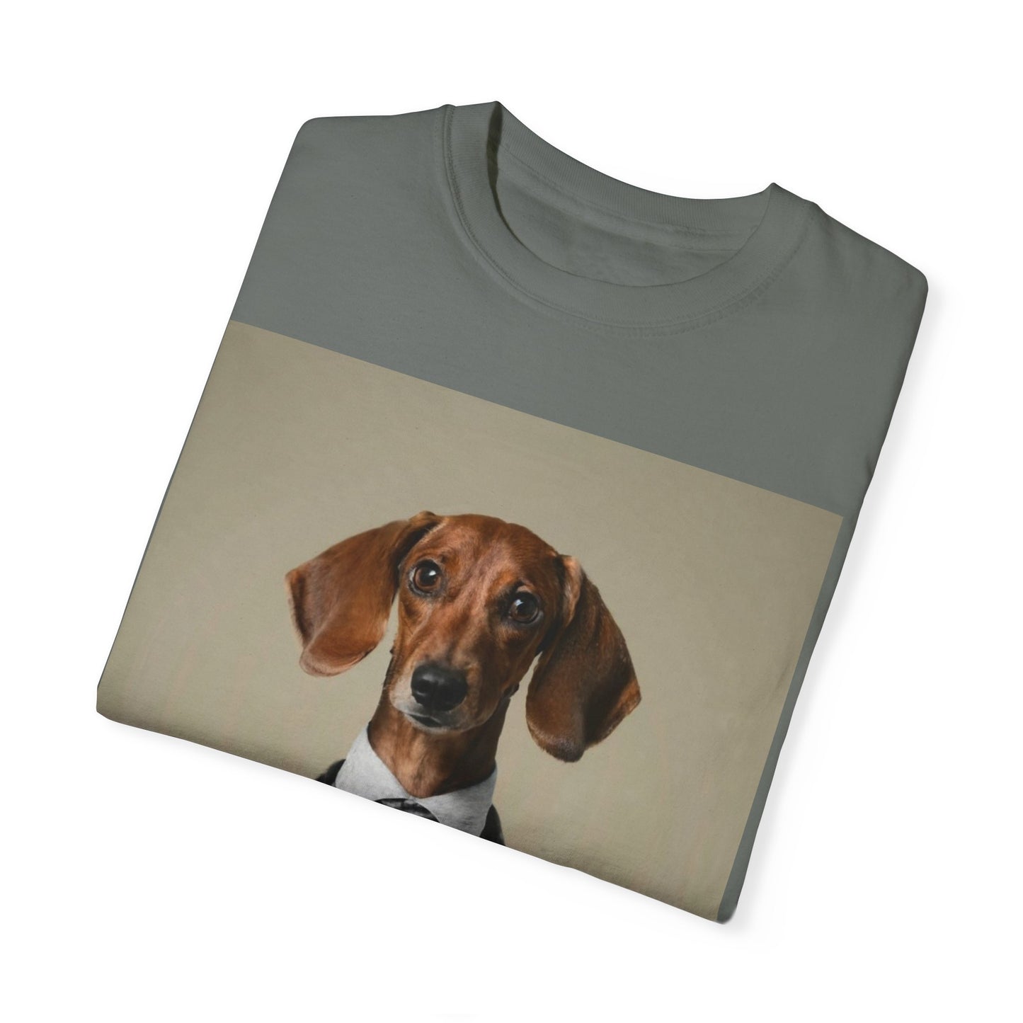 Dachshund Dog Unisex Garment-Dyed T-shirt