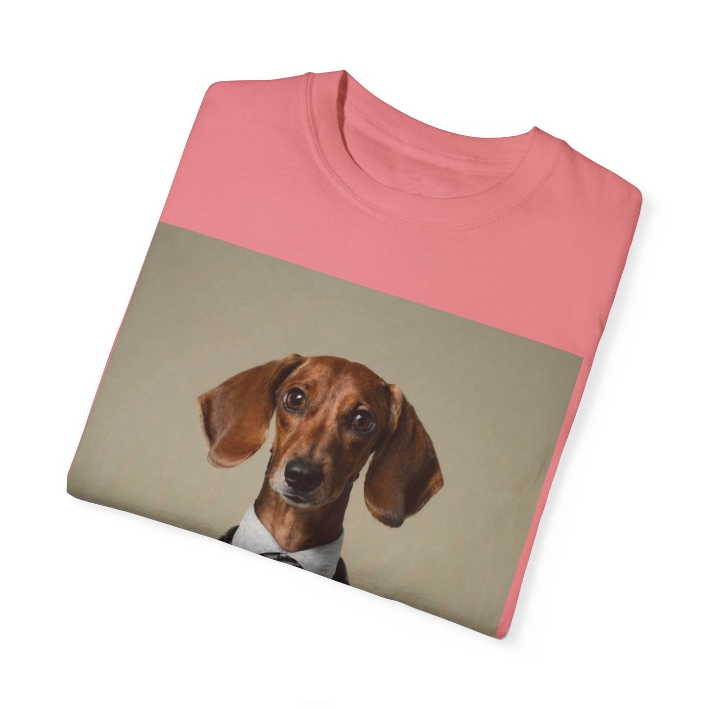 Dachshund Dog Unisex Garment-Dyed T-shirt