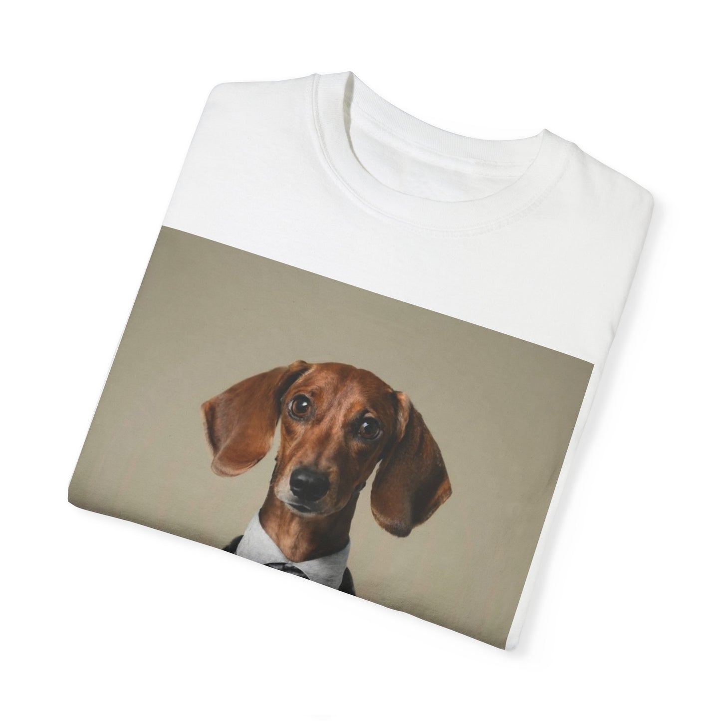 Dachshund Dog Unisex Garment-Dyed T-shirt