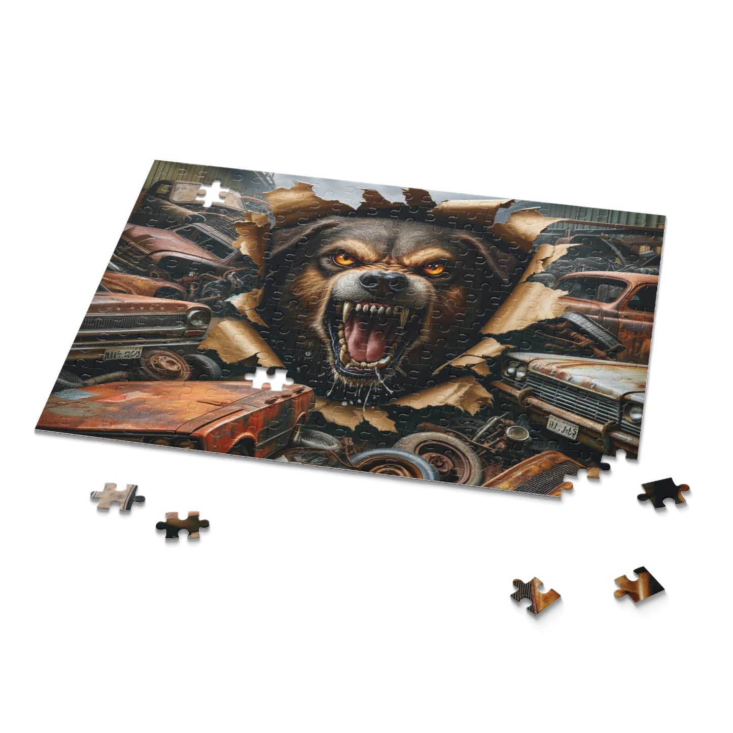 Junk Yard Dog Puzzle (120, 252, 500-Piece)