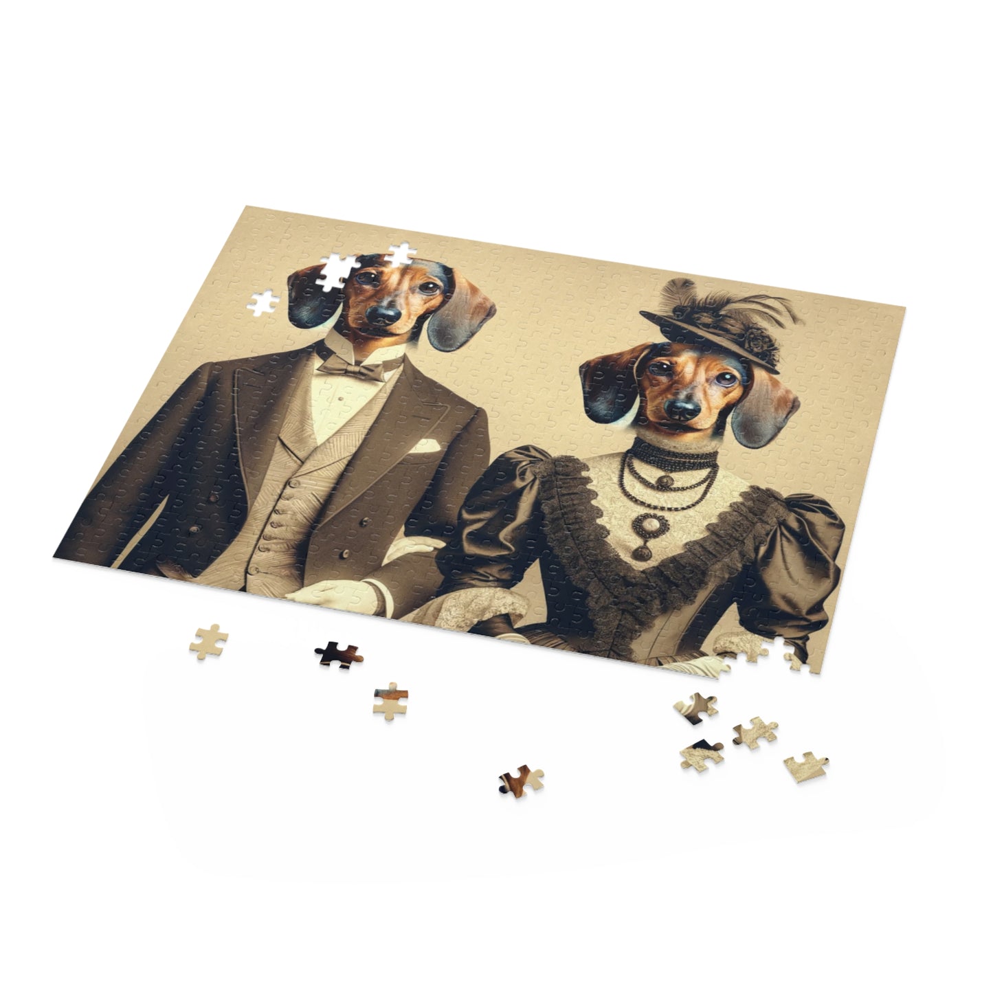 WINNIE DOG DACHSHUND Puzzle (120, 252, 500-Piece)