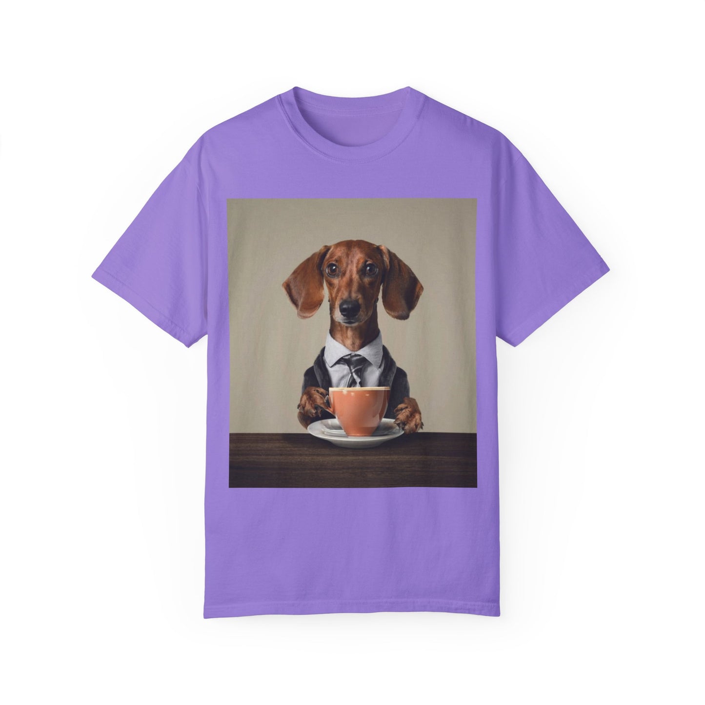 Dachshund Dog Unisex Garment-Dyed T-shirt