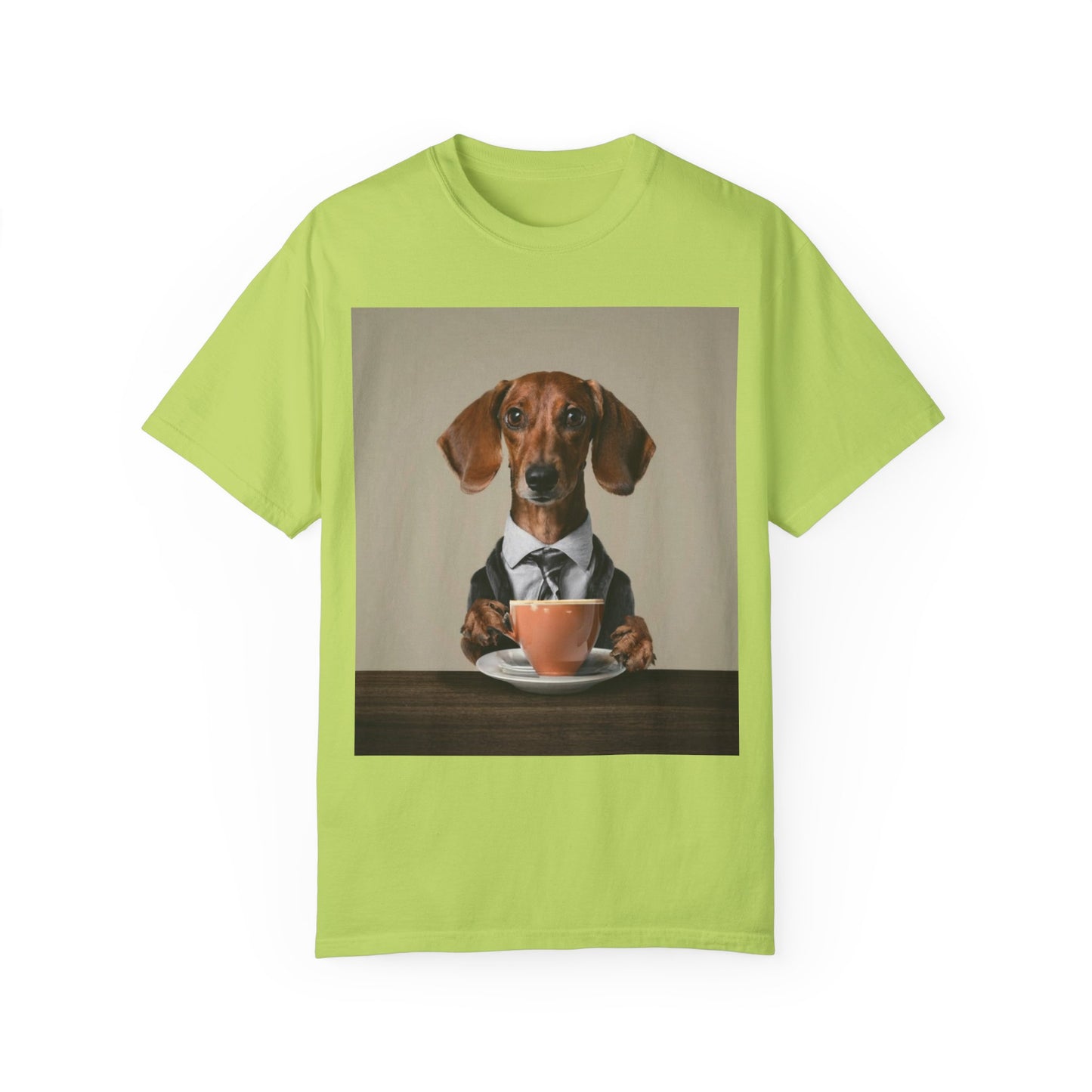 Dachshund Dog Unisex Garment-Dyed T-shirt